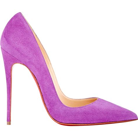 christian louboutin purple.